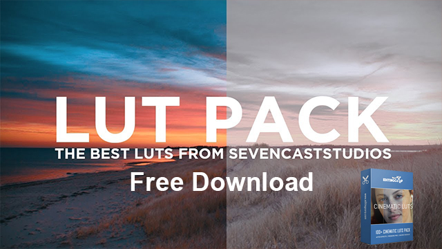 LUTs Cinematic Color Grading Pack Free download