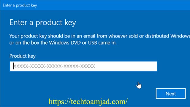 product key windows 10 pro 1709