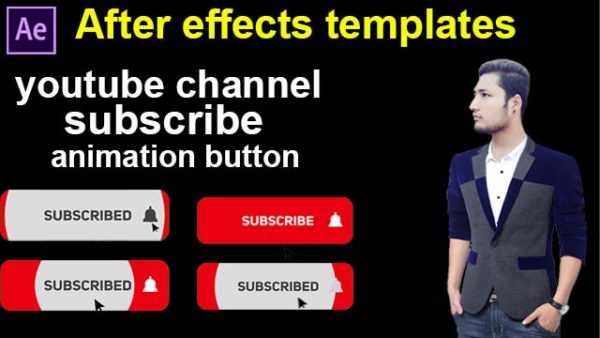 after effects subscribe animation project files free download