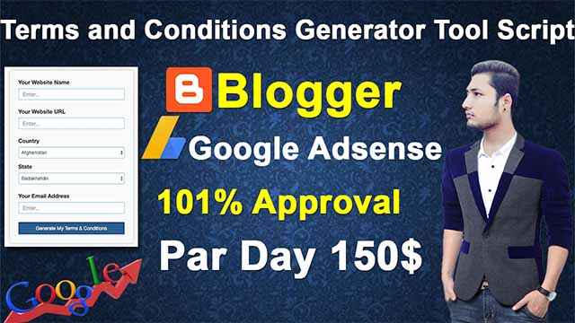 terms and conditions generator free | terms and conditions generator tool script for blogger