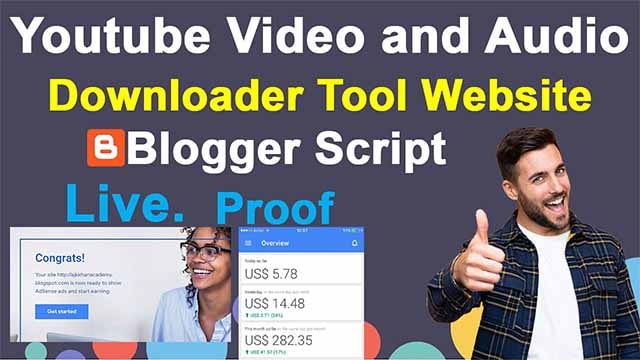 youtube video downloader script | youtube video downloader script for blogger