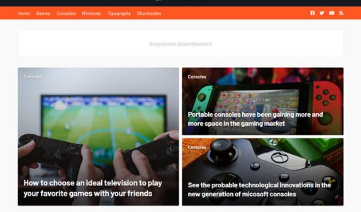 FlexNews Blogger Template Free Download