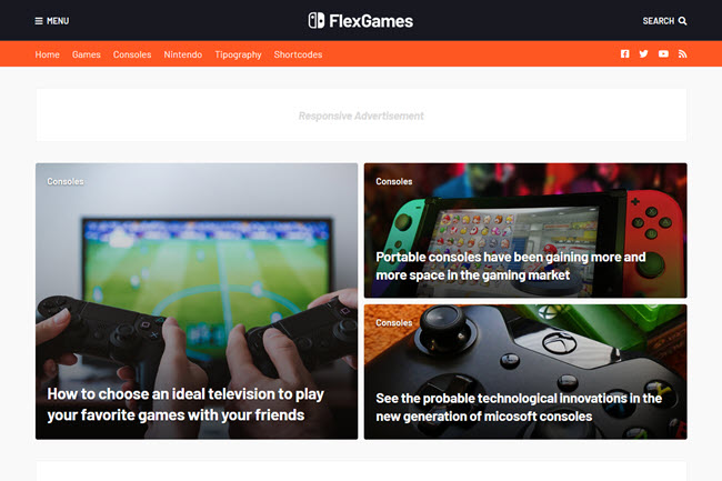 FlexNews Blogger Template Free Download
