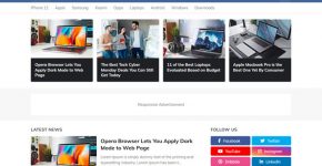 TechMag Blogger Template Free Download