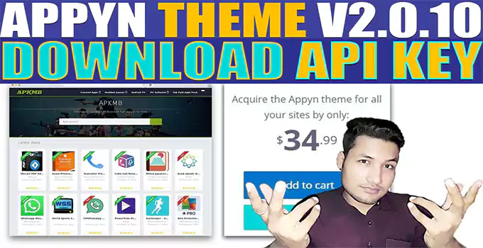 Appyn Theme V2.0.10 Free Download With Api key 2022