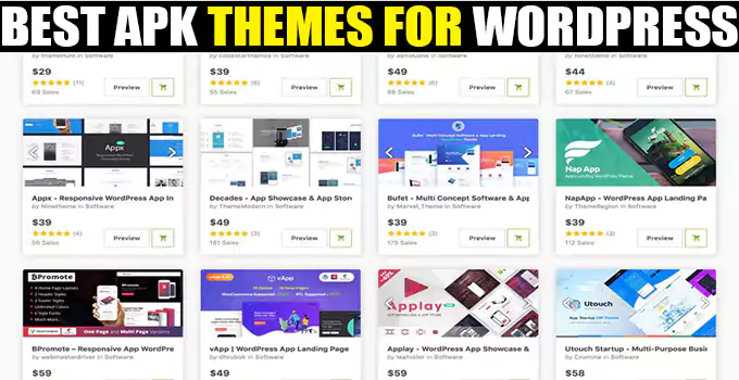 12 Best Mobile App and Software WordPress Themes for 2022